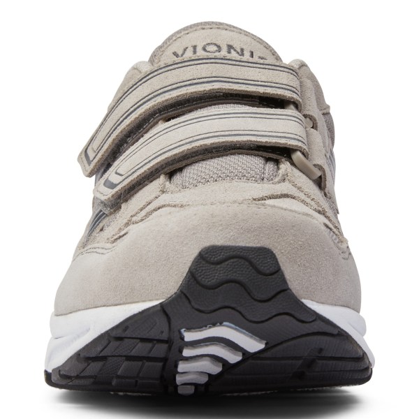 Vionic Trainers Ireland - Albert Walker Grey - Mens Shoes Ireland | WOPZB-5698